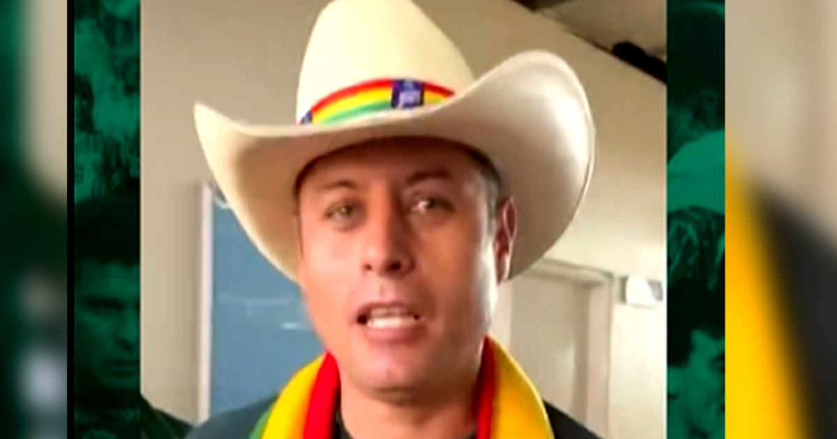 Manifestantes increpan a Luis Arce en Monterrey y le piden trabajar en Bolivia