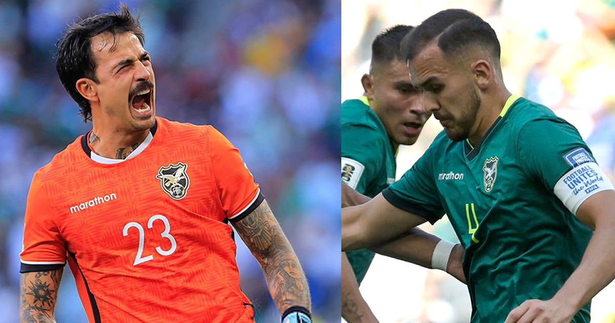 Viscarra y Haquín defienden a Bolivia en el partido contra Irak en La Paz