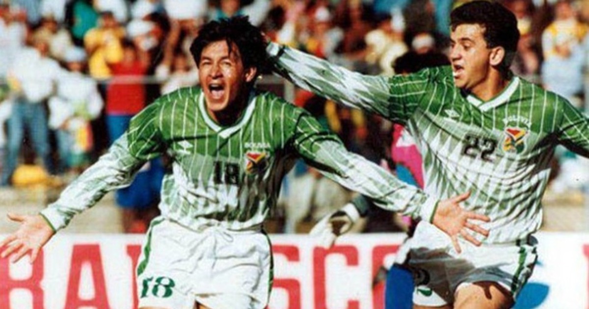 Goni Sánchez de Lozada impulsa clasificación histórica de Bolivia al Mundial USA 94 Goni Sánchez de Lozada impulsa clasificación histórica de Bolivia al Mundial USA 94