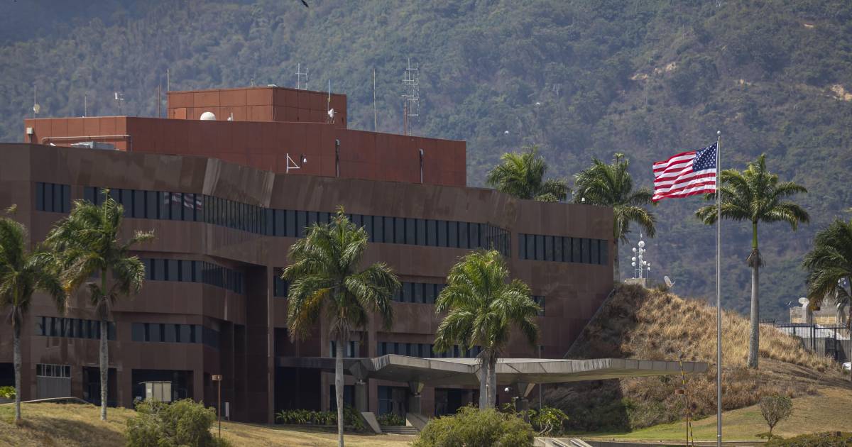Estados Unidos reanuda operaciones de su Embajada en Caracas tras años de cierre Estados Unidos reanuda operaciones de su Embajada en Caracas tras años de cierre