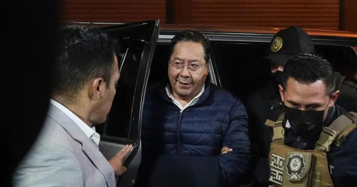 Filtran foto de la celda donde Luis Arce cumple detención preventiva