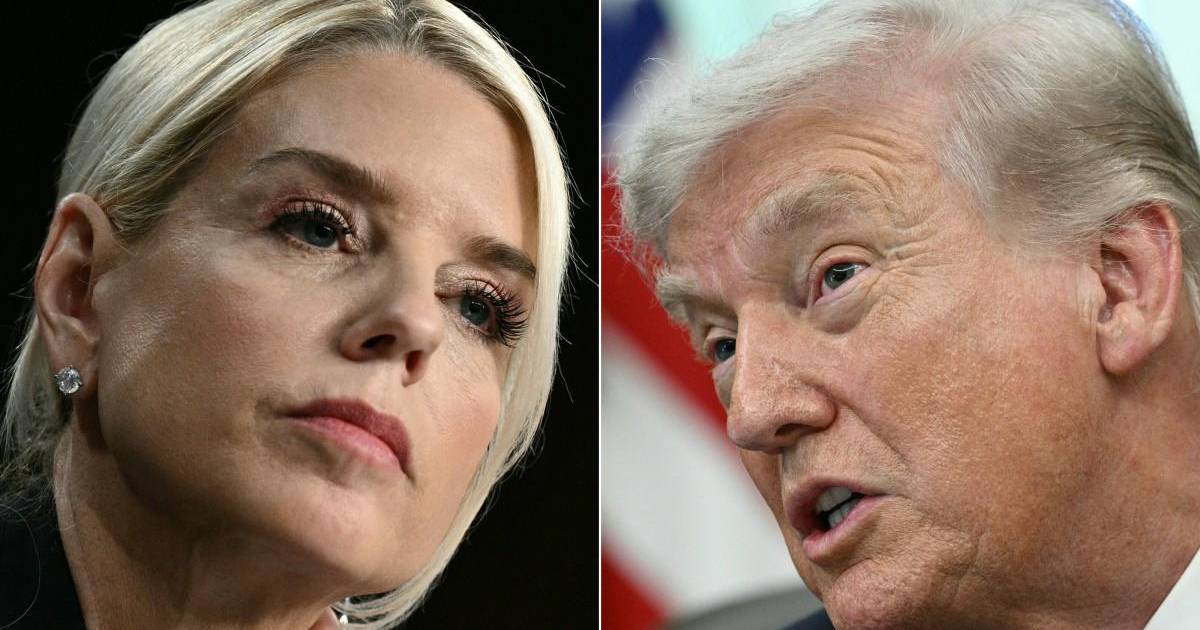 Trump destituye a la fiscal general Pam Bondi y nombra a Todd Blanche interino