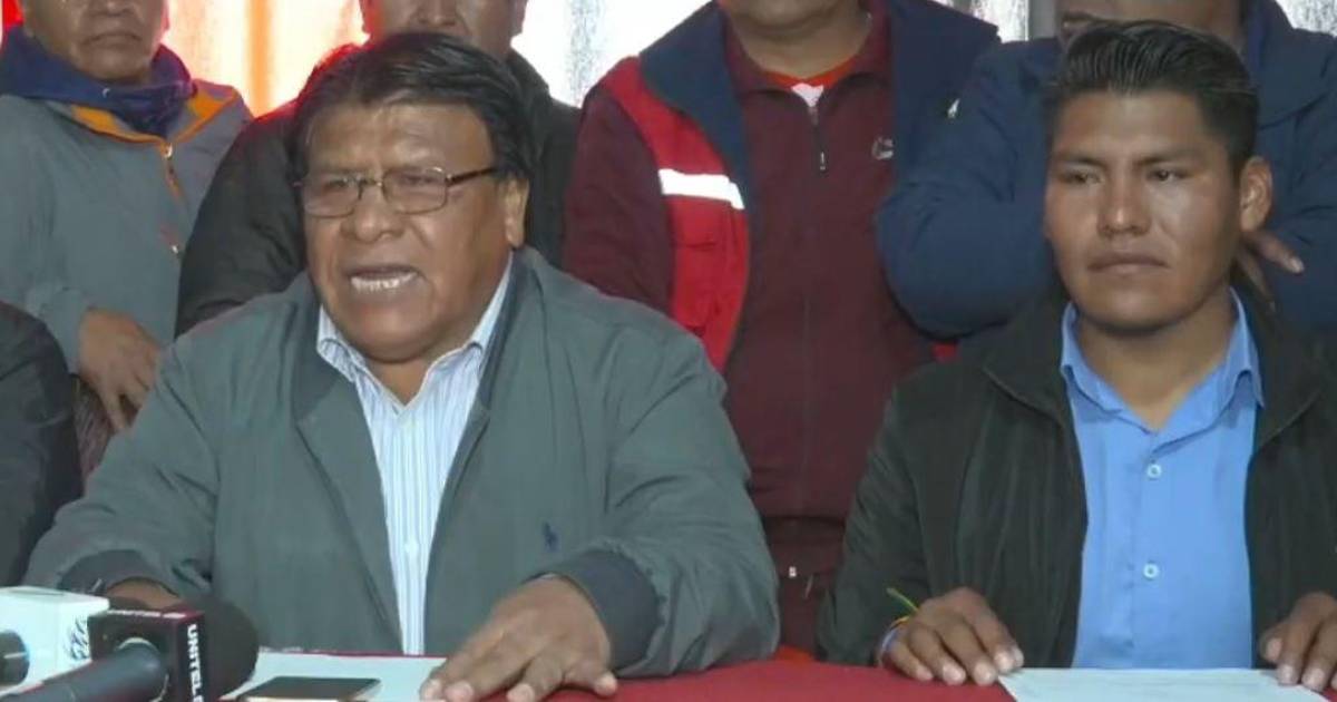 Choferes de El Alto exigen segunda vuelta para gobernador de La Paz