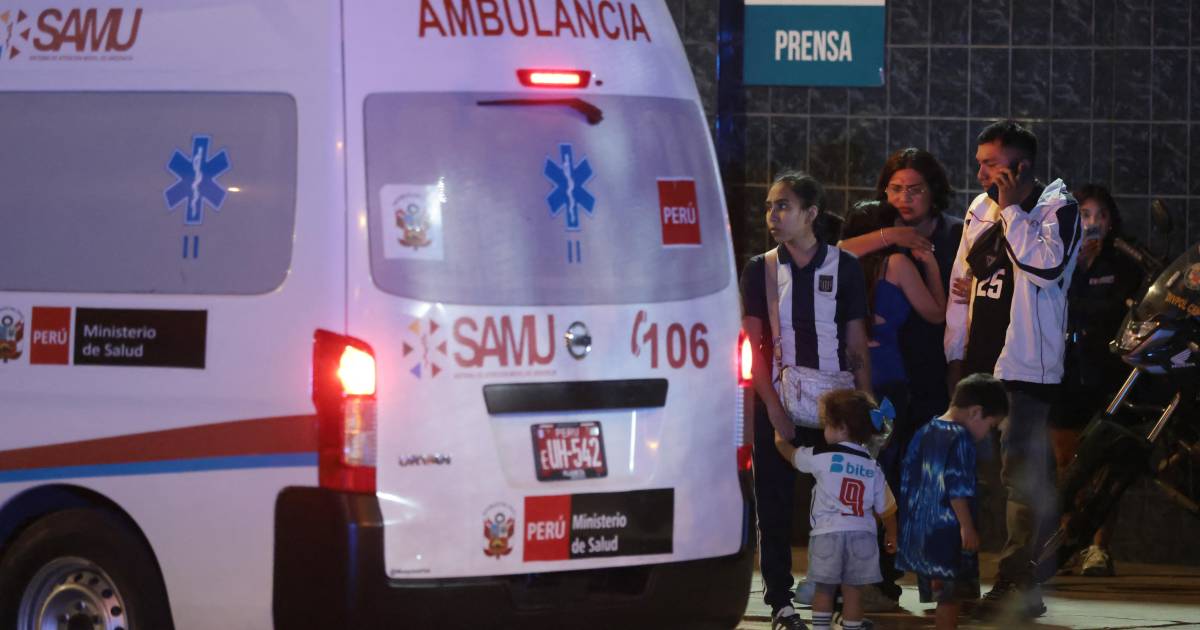 Banderazo de Alianza Lima deja un muerto y 47 heridos en estadio