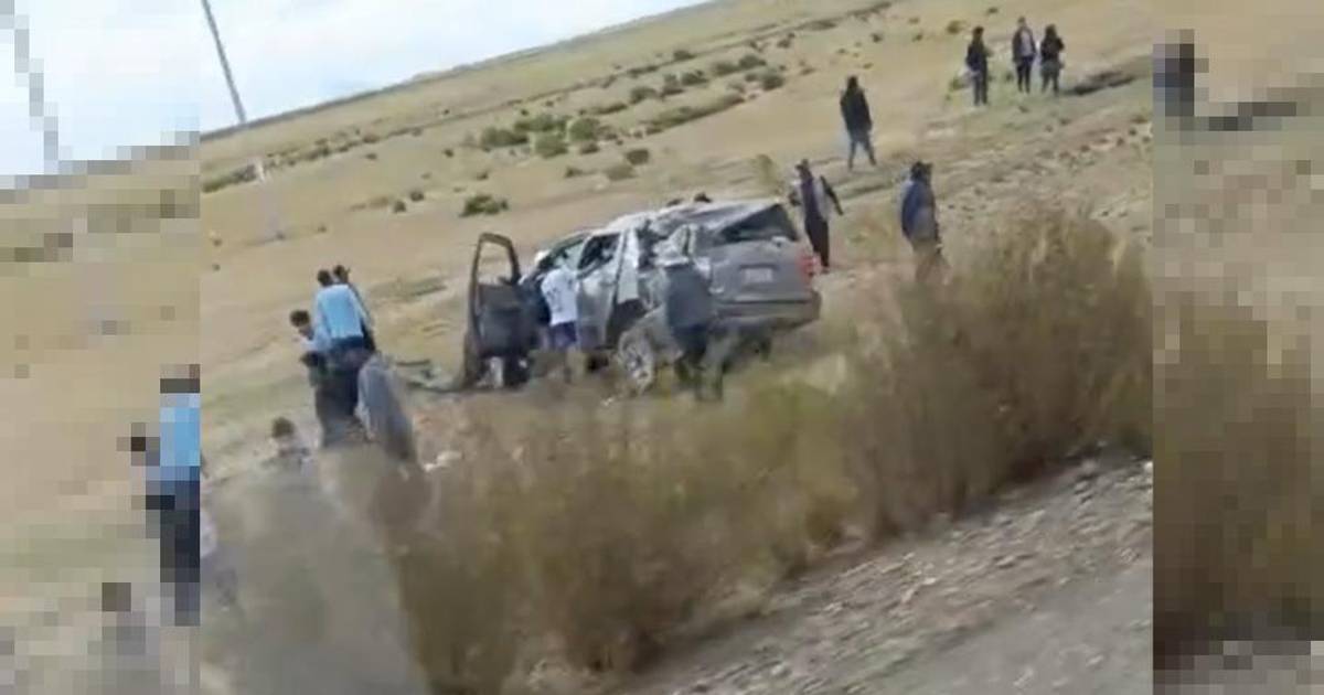 Un vehículo vuelca y deja un muerto y cuatro heridos en carretera Oruro-Pisiga
