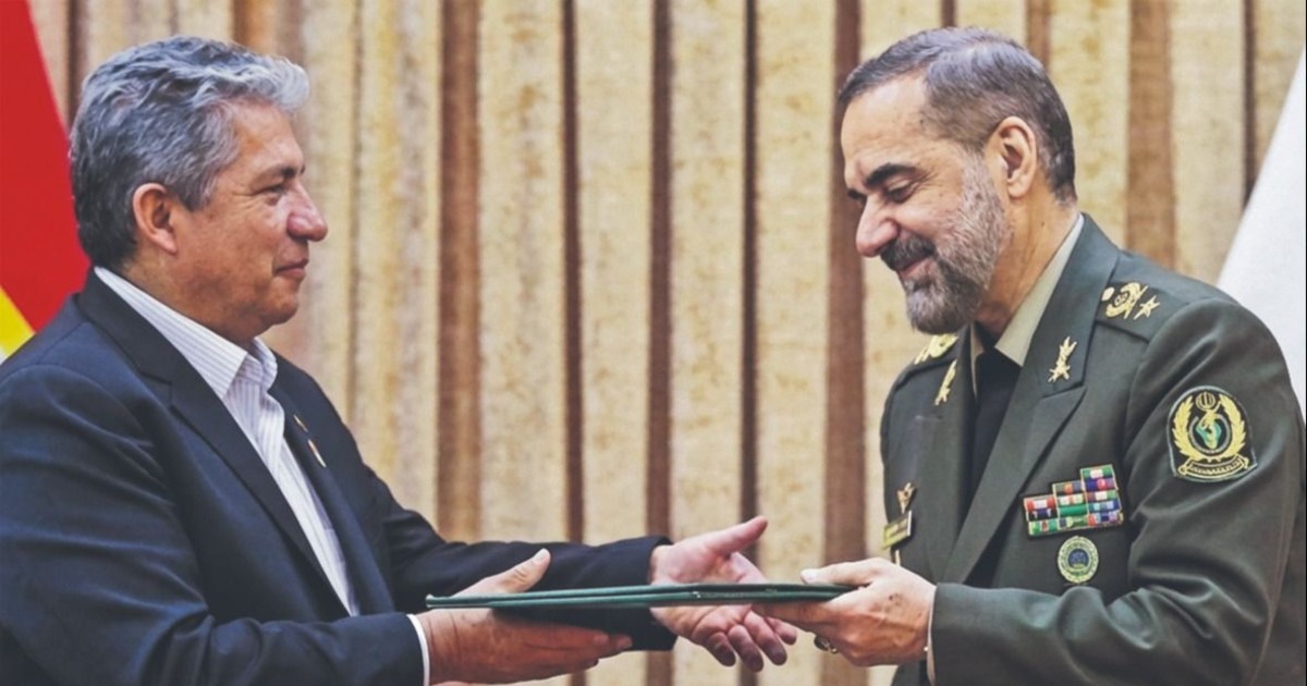Bolivia termina convenio militar con Irán tras casi 20 años de alianza