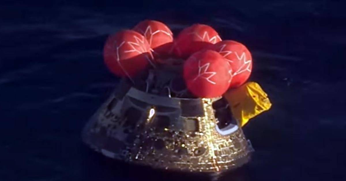 NASA recupera a astronautas de Artemis II tras descenso perfecto