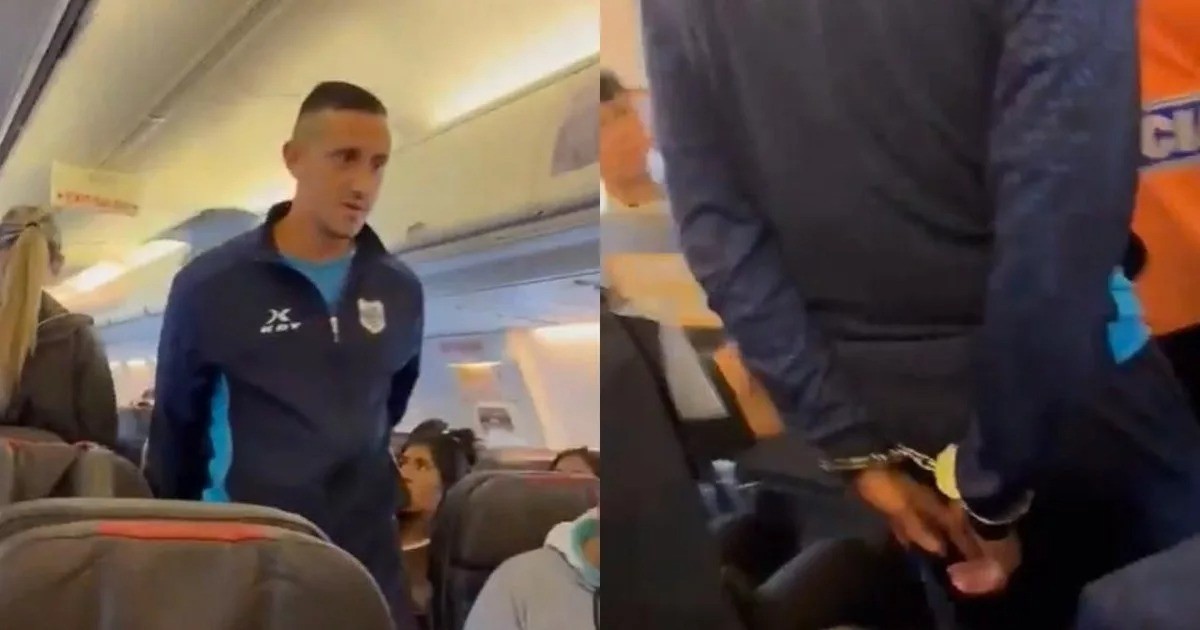 Endrizzi fue detenido tras simular bomba en avión de Gimnasia de Jujuy