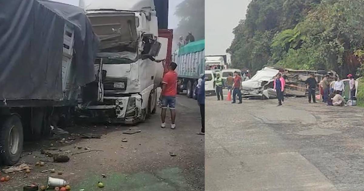 Accidente en descenso de Corani Pampa causa 2 muertes y 5 personas heridas Accidente en descenso de Corani Pampa causa 2 muertes y 5 personas heridas