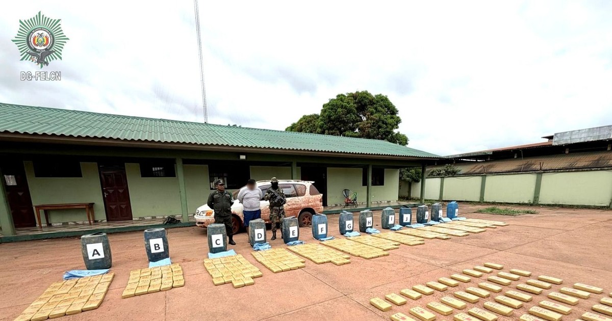 Operativo en tranca Esperanza descubre 426 paquetes de marihuana y arresta a conductor en Beni
