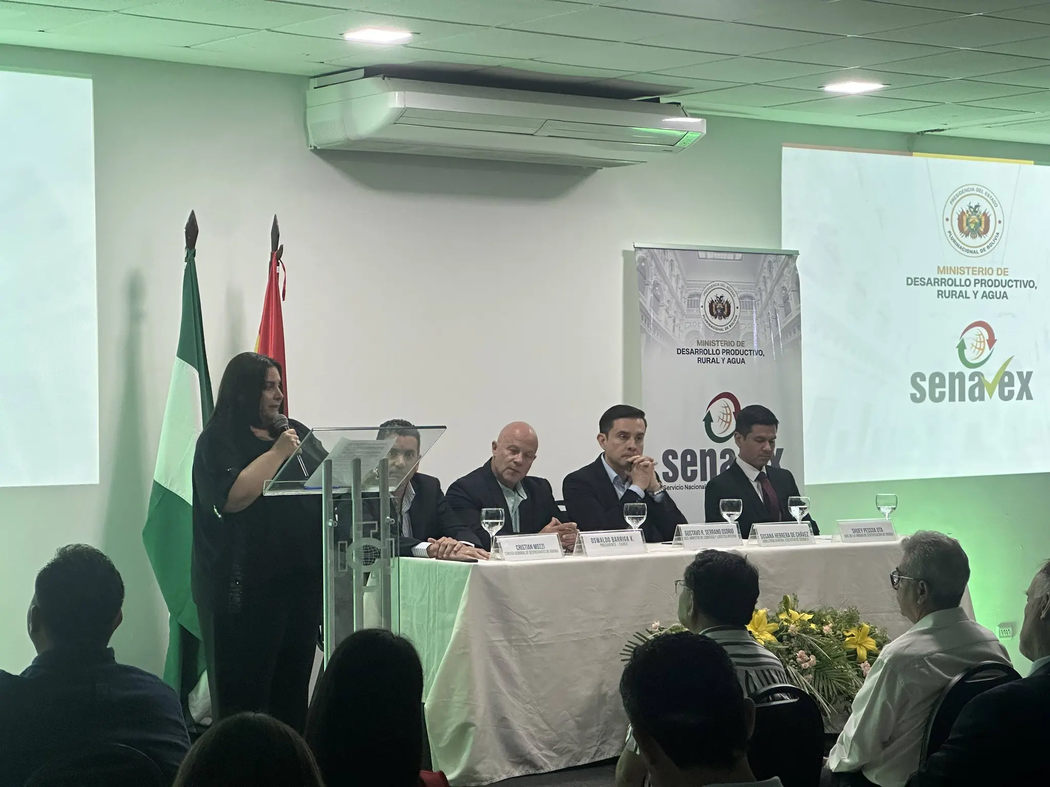 Senavex fortalece apoyo a exportadores con nueva oficina en Santa Cruz