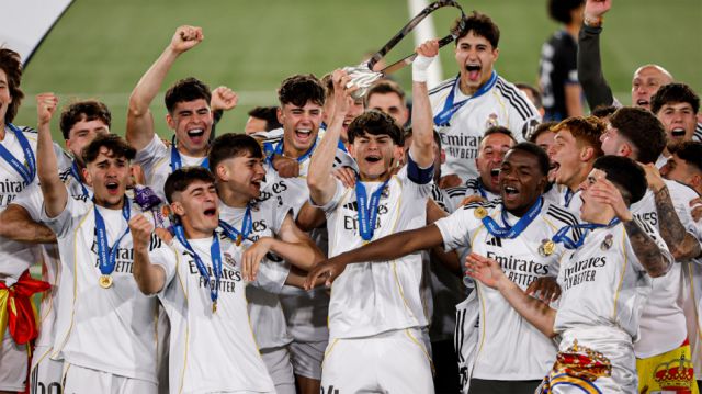 Real Madrid Juvenil A gana la UEFA Youth League 2025-26 tras vencer 4-2 en penales al Brujas