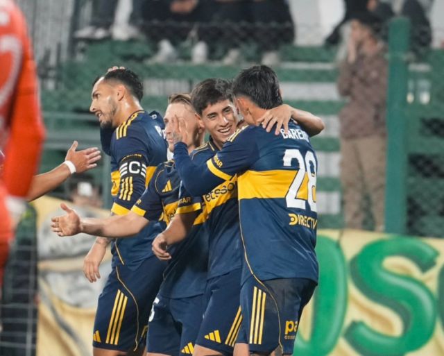 Boca Juniors goleó 4-0 a Defensa y Justicia y aseguró su clasificación en el Torneo Apertura