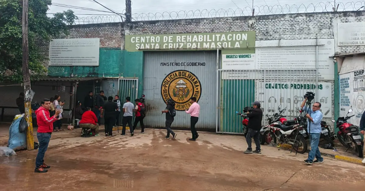 Pelea entre reos en Palmasola deja un muerto por traumatismo craneal