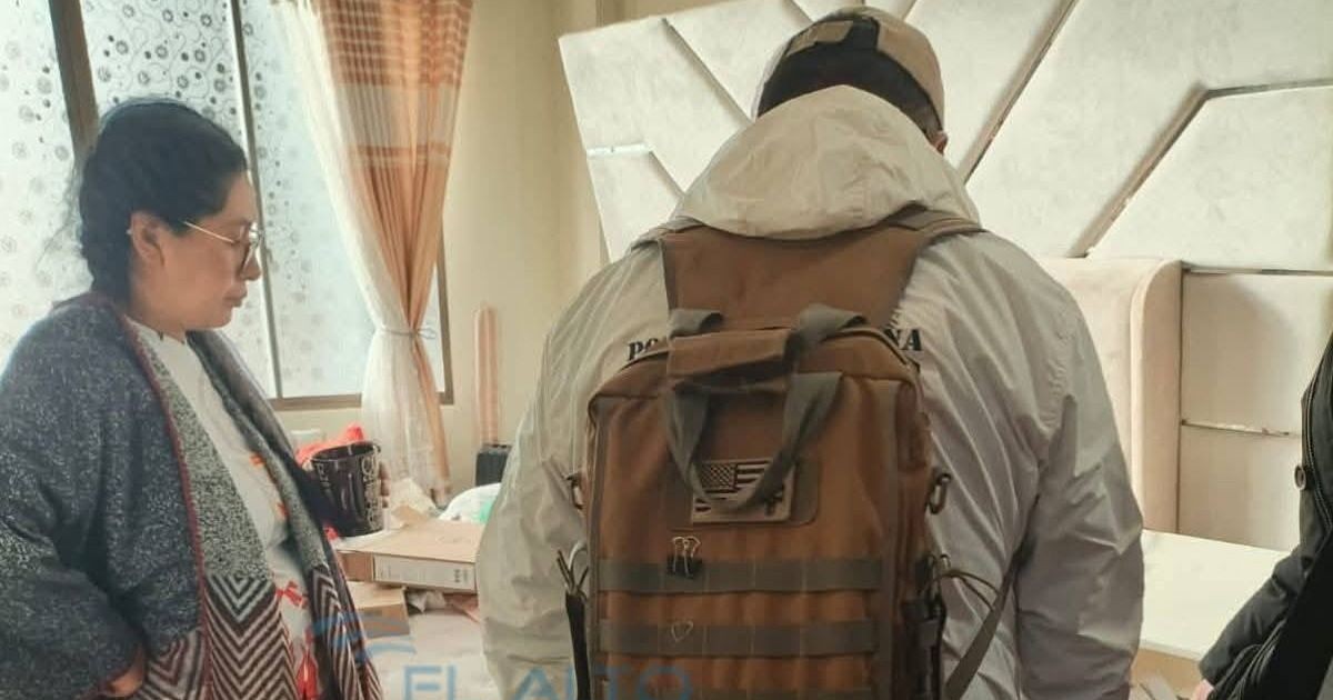 Delincuentes roban más de medio millón de bolivianos y objetos de valor en la casa de la alcaldesa de El Alto, Eva Copa