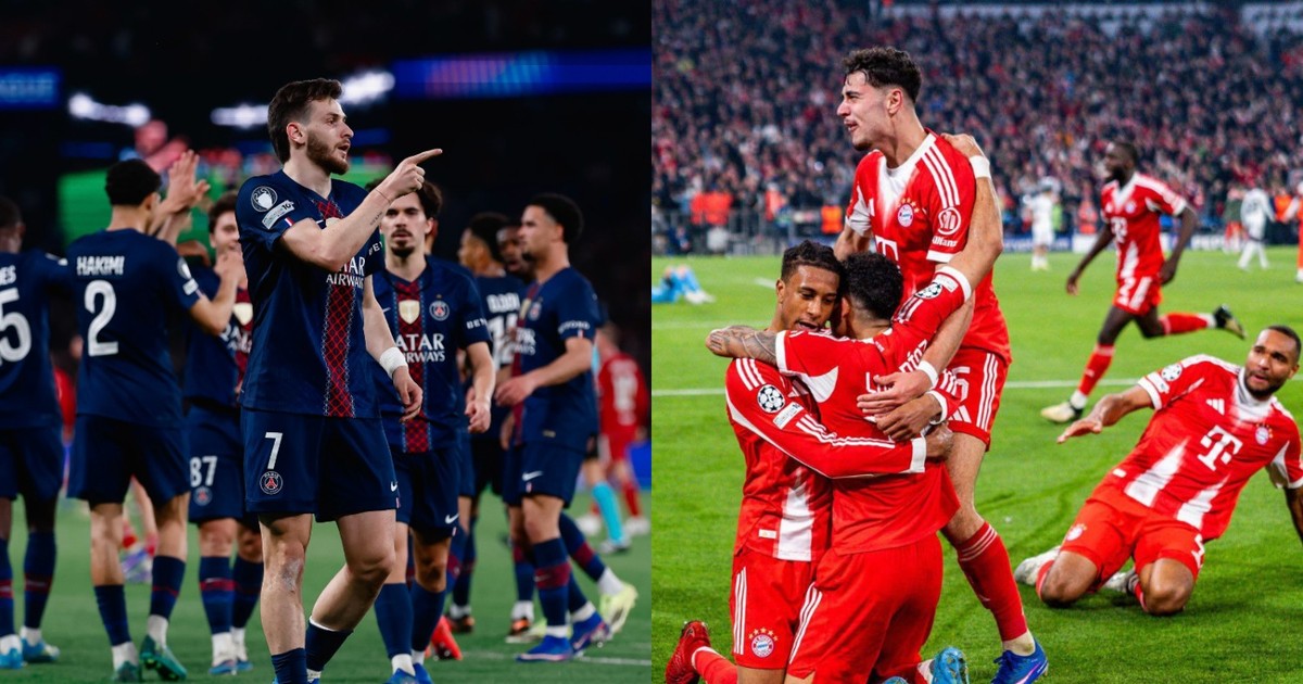 PSG y Bayern de Múnich se enfrentan en la semifinal de la Champions en un duelo clave por el favoritismo al título