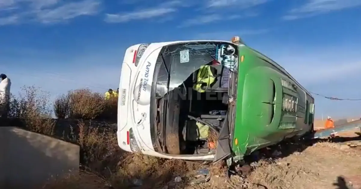 Accidente en carretera Oruro-Chile deja nueve muertos y 24 heridos; conductor no portaba licencia