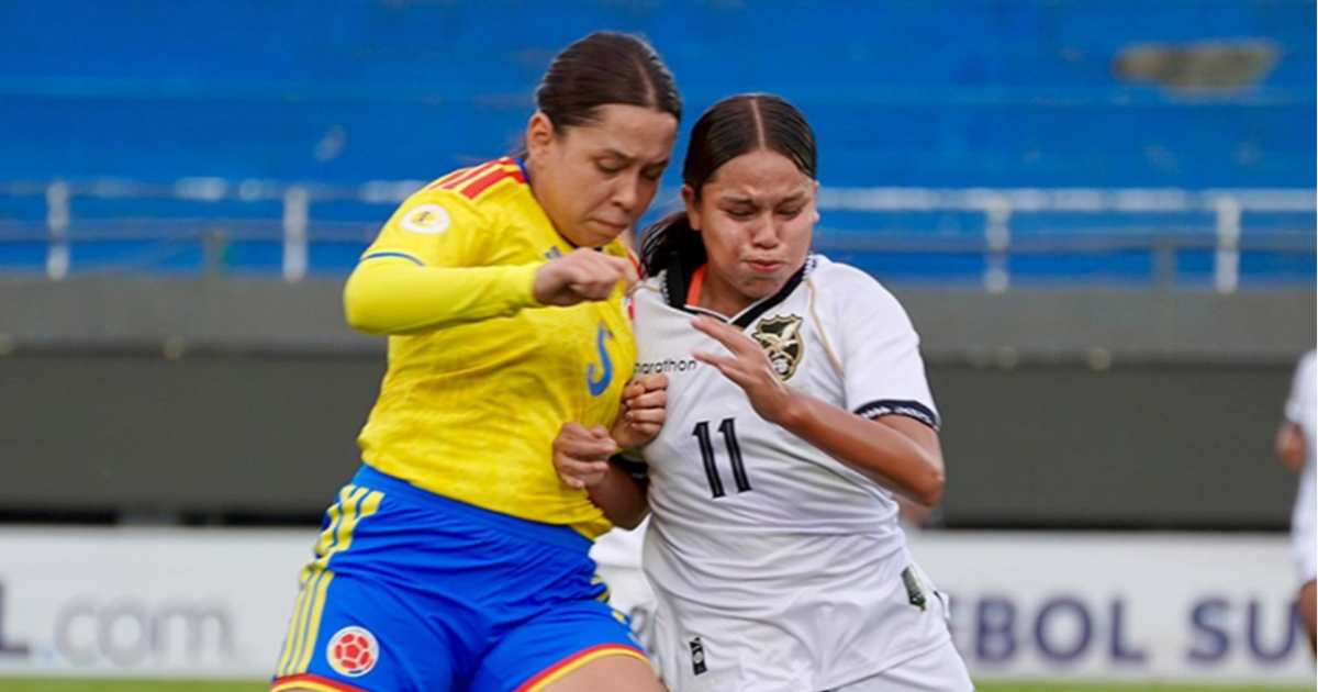 Bolivia Sub-17 femenina queda eliminada del Sudamericano tras derrota ante Colombia