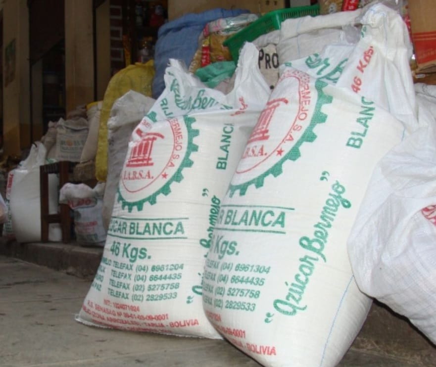 Cañeros de Bermejo denuncian venta fraudulenta de azúcar de Santa Cruz y Argentina con envases falsificados
