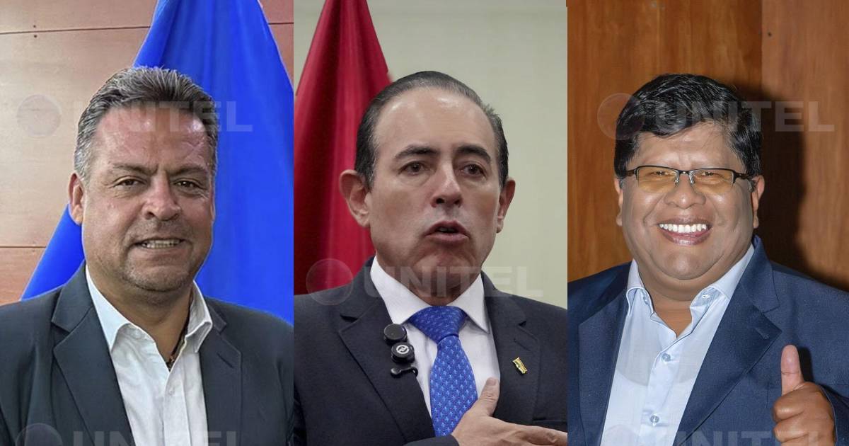 César Dockweiler y Eliser Roca jurarán a sus cargos en La Paz y El Alto este 4 de mayo