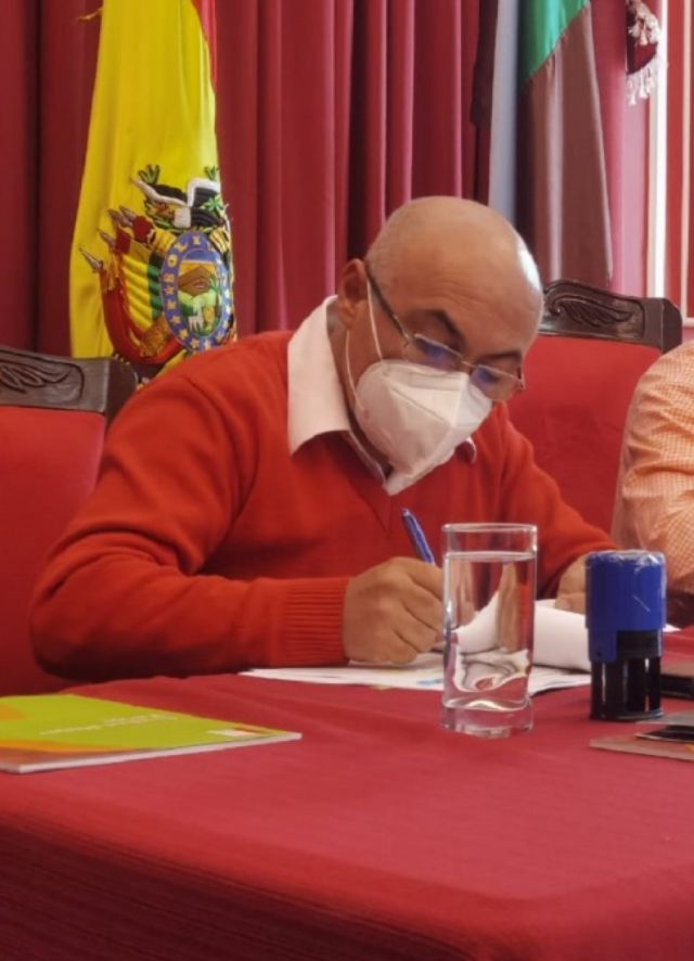 Hugo Alexander Vladislavic, nuevo secretario de Obras Públicas en la gestión de María René Soruco