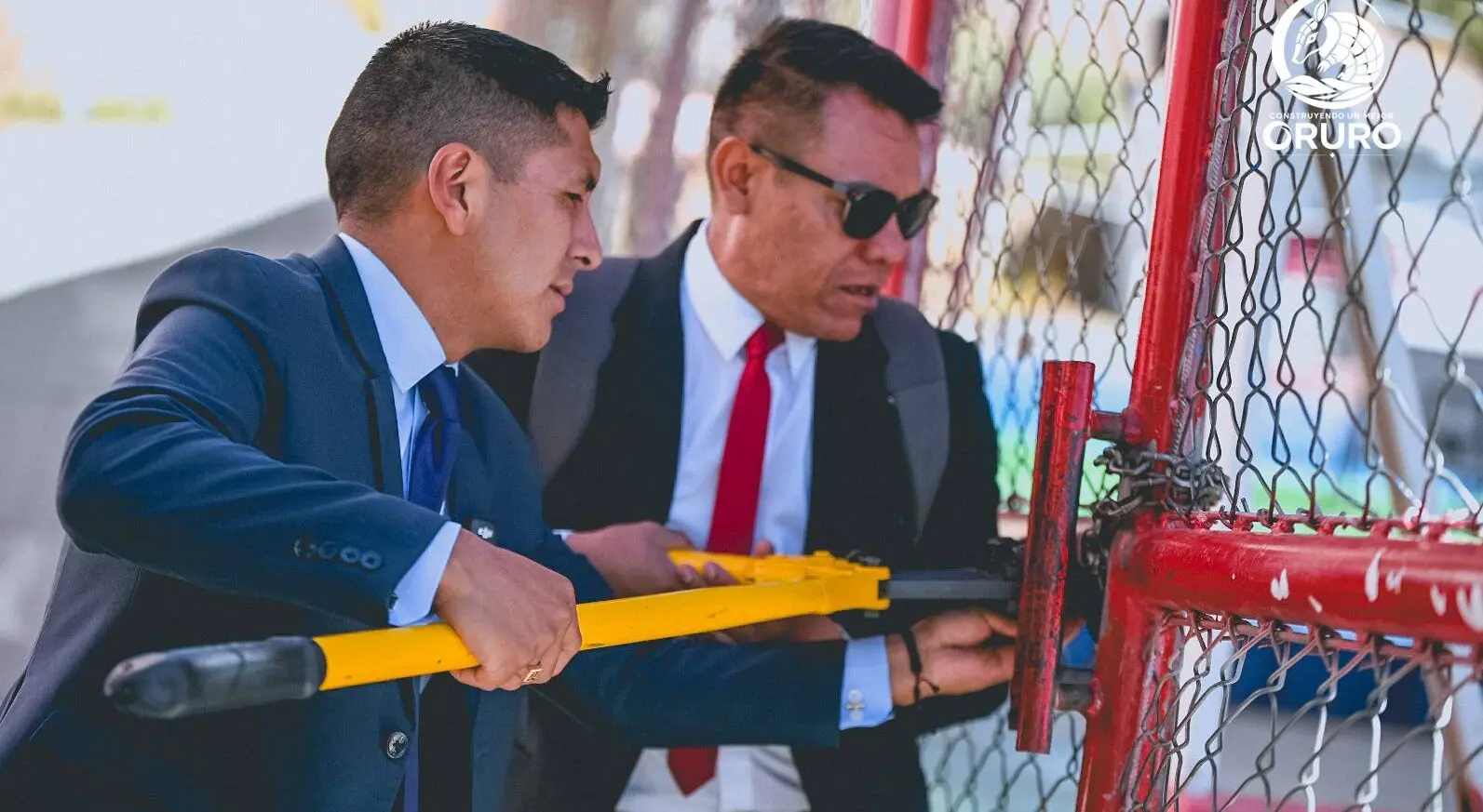 Alcalde de Oruro, Iván Quispe, libera canchas y parques municipales para acceso gratuito