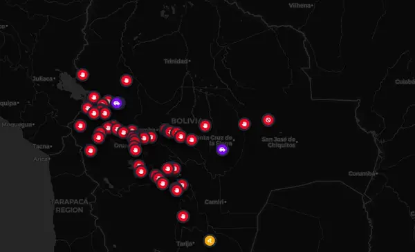 Autoridades recomiendan consultar el mapa oficial de la ABC antes de viajar por bloqueos en carreteras nacionales Autoridades recomiendan consultar el mapa oficial de la ABC antes de viajar por bloqueos en carreteras nacionales