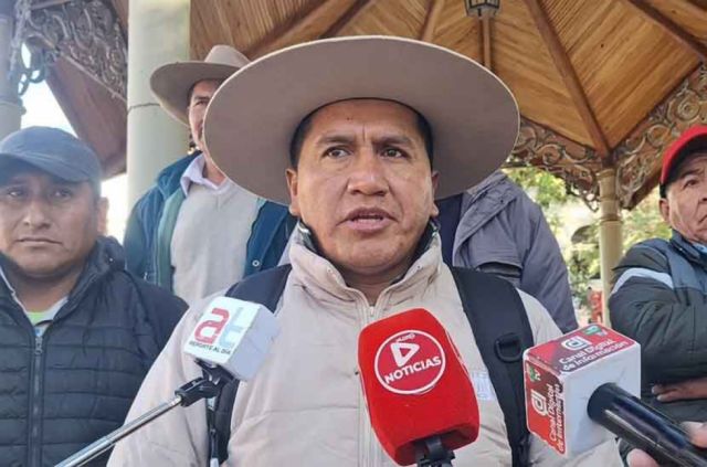 Herbert Quispe rechaza a dirigentes afines a Evo Morales que no representan al sector campesino tarijeño