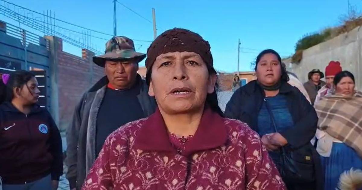 Aprehenden a dirigente vecinal Justino Apaza en La Paz; su esposa denuncia secuestro