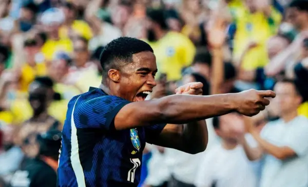 Brasil domina a Egipto en Cleveland con gol decisivo de Endrick