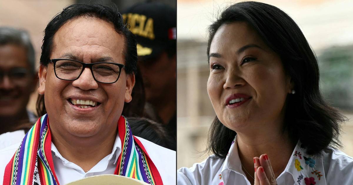 Roberto Sánchez mantiene ventaja mínima de 0,25 puntos sobre Keiko Fujimori con el 95% de votos escrutados en Perú Roberto Sánchez mantiene ventaja mínima de 0,25 puntos sobre Keiko Fujimori con el 95% de votos escrutados en Perú