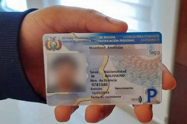 Exfuncionario del SEGIP en Tarija es investigado por presunto cohecho en la emisión de licencias de conducir