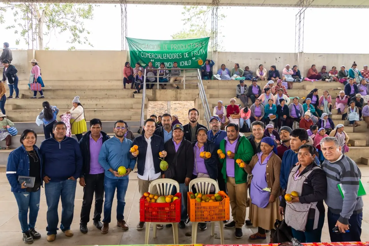 Sector frutícola de Ichilo se compromete a evitar bloqueos y colaborar con la estabilidad social y económica