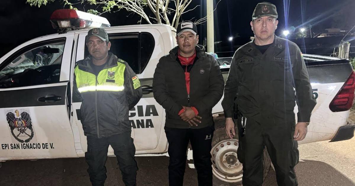 Ministro de Defensa confirma que teniente Chávez Condori está en buen estado y bajo resguardo policial en San Ignacio de Velasco