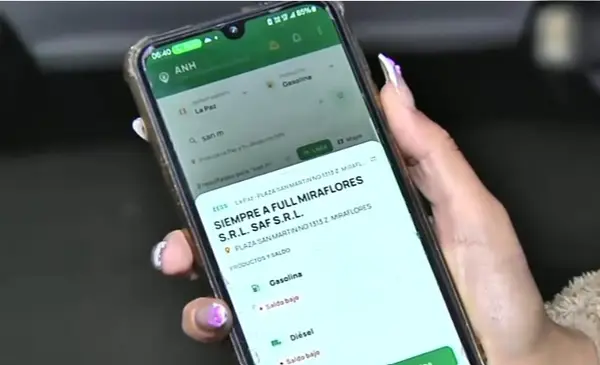 ANH lanza aplicación móvil para informar en tiempo real sobre disponibilidad de combustible en La Paz