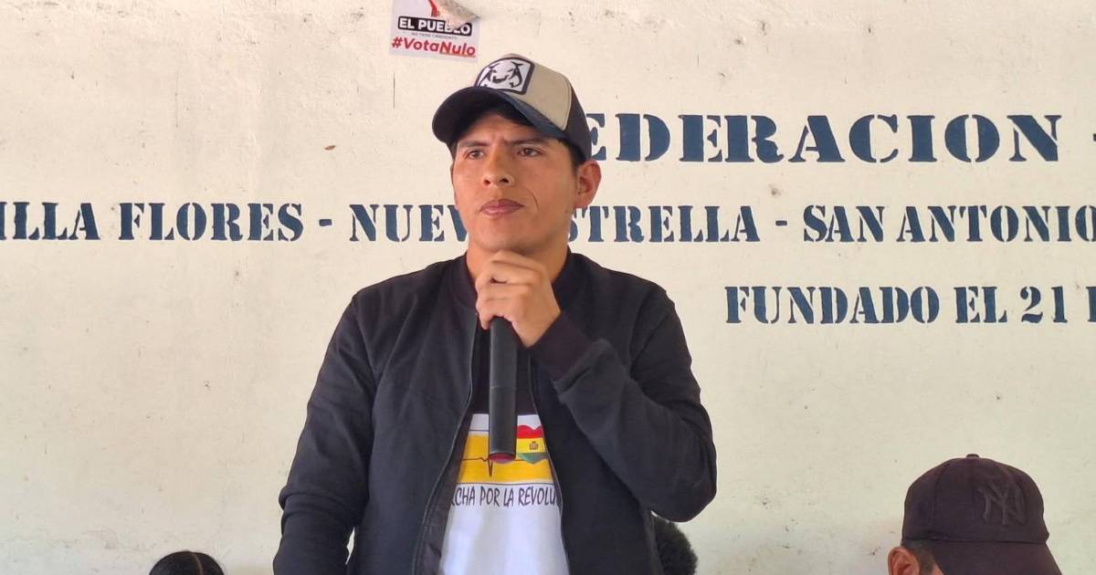 Dirigente del trópico de Cochabamba califica de “traición” el diálogo con el Gobierno