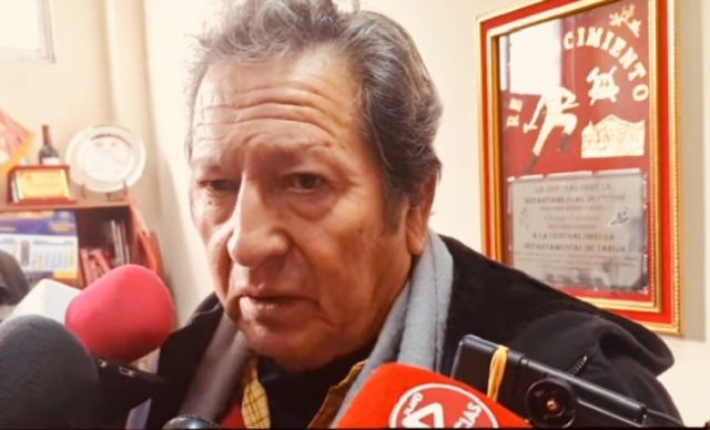 Jaime Ortiz respalda a la dirigencia nacional de la COB y exige garantías para diálogo con el Gobierno