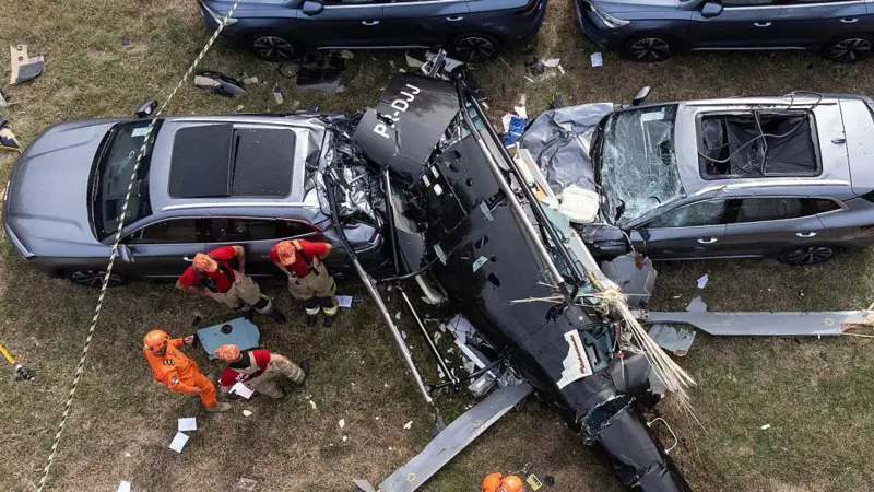 Seis muertos tras choque de dos helicópteros en Río de Janeiro, entre ellos el creador argentino Gaspar Prim Díaz