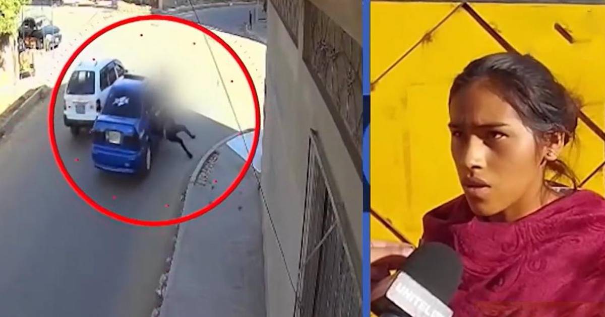Mujer y su bebé son atropellados en Sacaba; conductor se da a la fuga sin auxiliar