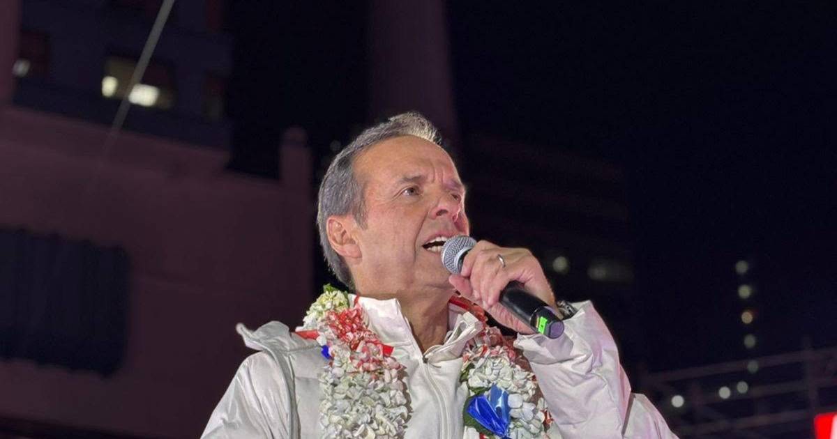 Jorge Tuto Quiroga felicita a Abelardo de la Espriella tras su victoria en las elecciones presidenciales de Colombia