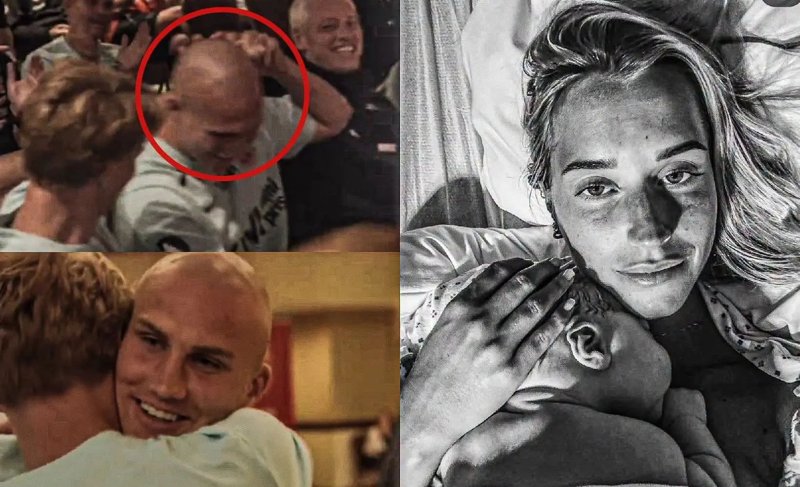 Mientras juega el Mundial, Leo Ostigard apoya a su pareja en el nacimiento de su hijo Atlas desde la concentración