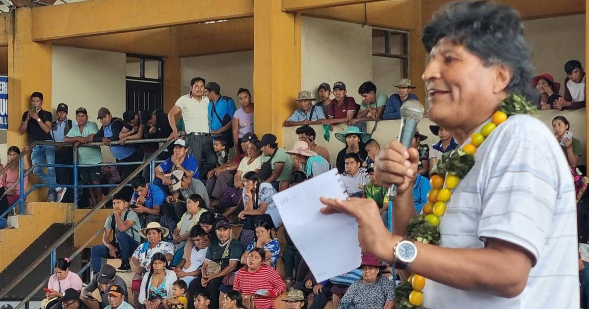 Evo Morales denuncia más de 30 horas de cortes eléctricos en el Trópico y critica la falta de soluciones del Gobierno