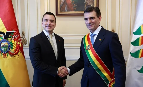 Daniel Noboa asistirá a la Cumbre del Mercosur en Paraguay y se reunirá con el presidente de Bolivia